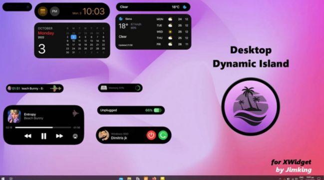 Cách cài đặt Dynamic Island trên Windows trong 1 nốt nhạc 3