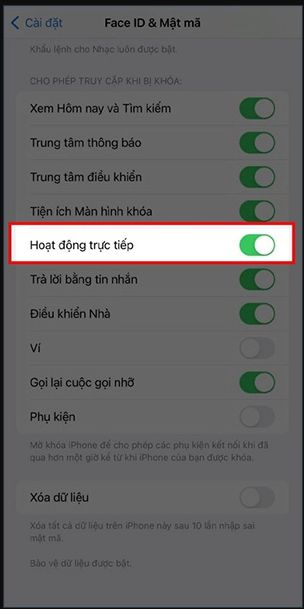 Cách kích hoạt tính năng Live Activities trên iPhone 14 (2)
