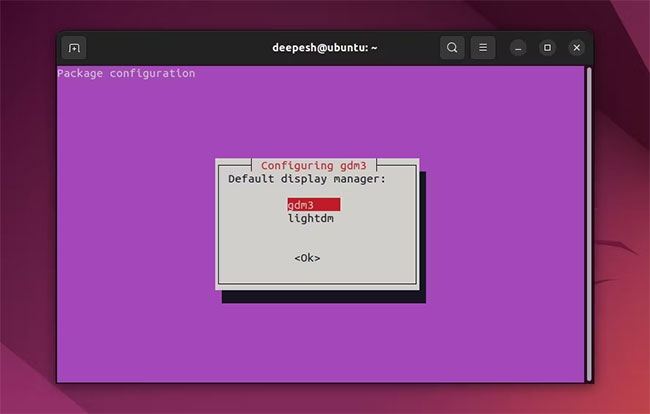  Chuyển đổi giữa LightDM và GDM trên Ubuntu bằng cách nào?