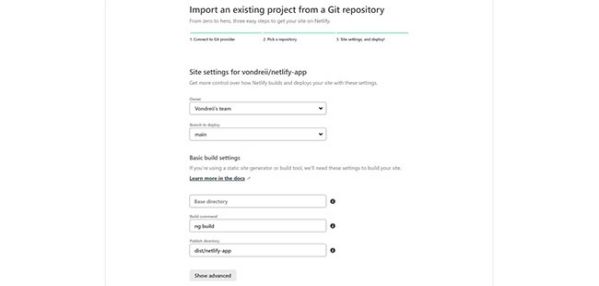 Host website Angular bằng Netlify và GitHub như thế nào?14
