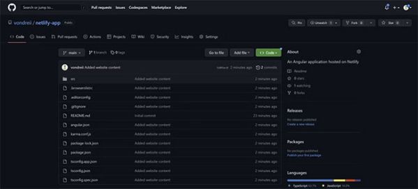 Host website Angular bằng Netlify và GitHub như thế nào?7