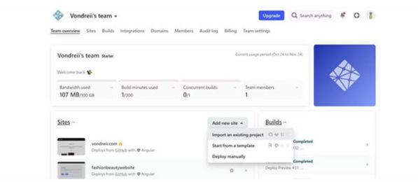 Host website Angular bằng Netlify và GitHub như thế nào?9