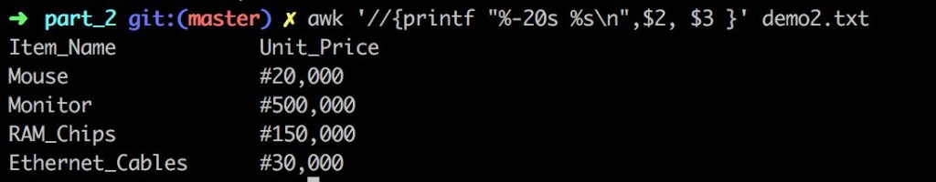 Hướng dẫn cách sử dụng lệnh awk trong Linux để lọc dữ liệu (6)