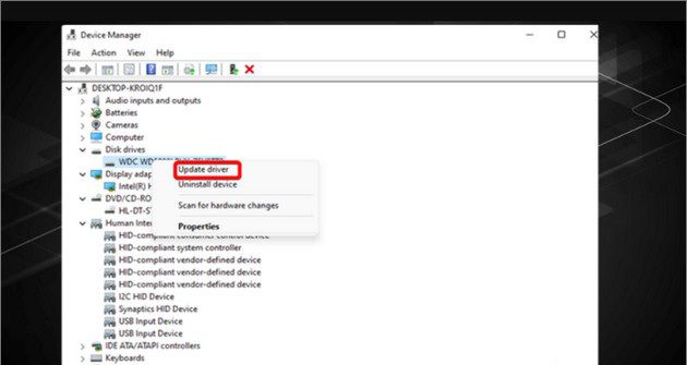 Hướng dẫn cách sửa lỗi màn hình xanh Windows 11 (9) Cập nhật driver hệ thống