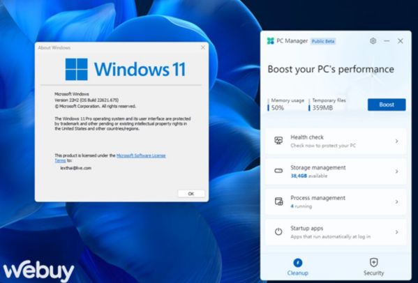 PC Manager: Ứng dụng quản lý, dọn dẹp hệ thống cho Windows 11 1
