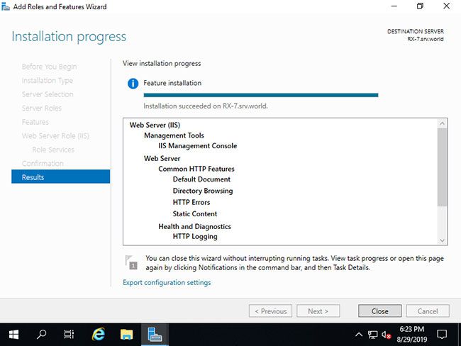 Hướng dẫn cài đặt và sử dụng IIS trên Windows Server 2019 (11)