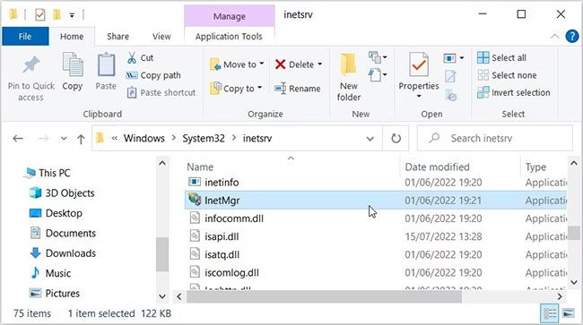 Mở Windows Internet Information Services (IIS) Manager thế nào? - 6