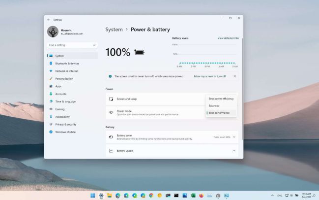  Sửa lỗi không thể thay đổi Power mode trên Windows 11 như nào?