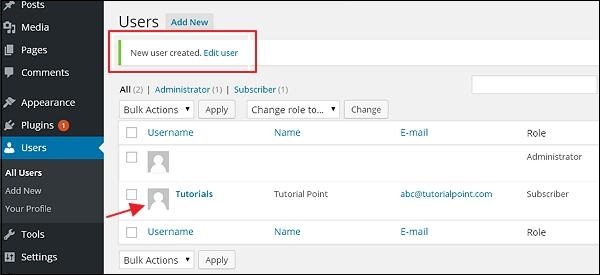 Hướng dẫn chi tiết cách add user WordPress