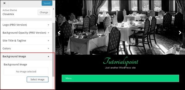 Thực hiện thay đổi background WordPress như thế nào?