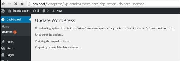 Update WordPress lên phiên bản với 3 bước thực hiện