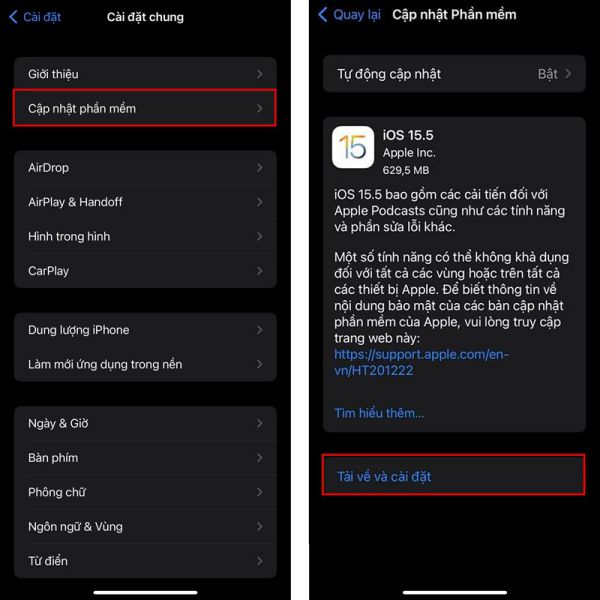 iOS 15.5 có gì mới? Hướng dẫn cách cập nhật iOS 15.5 chính thức 4