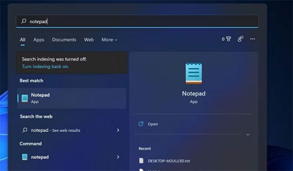 Mở Notepad trong Windows 11 bằng 9 cách nhanh, đơn giản 1