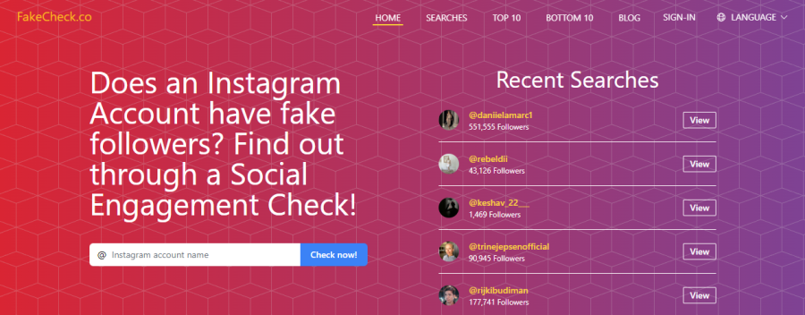 Công cụ FakeCheck.co