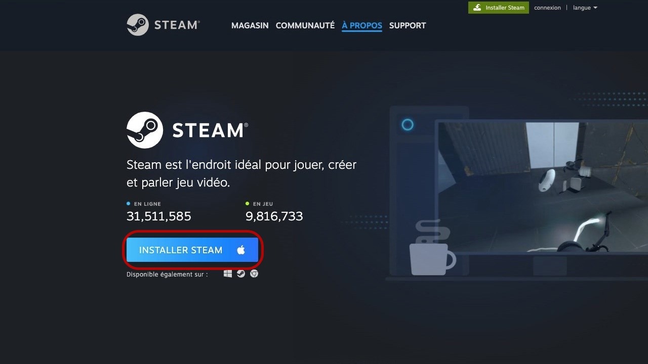 Cài đặt Steam