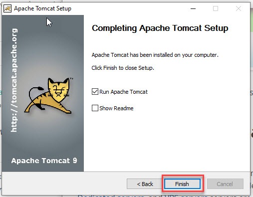 Kiểm tra hoạt động của Tomcat