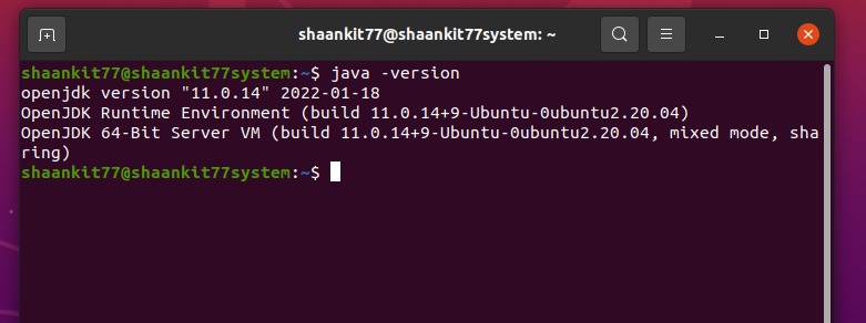 Cài đặt Java trên Ubuntu 20.04