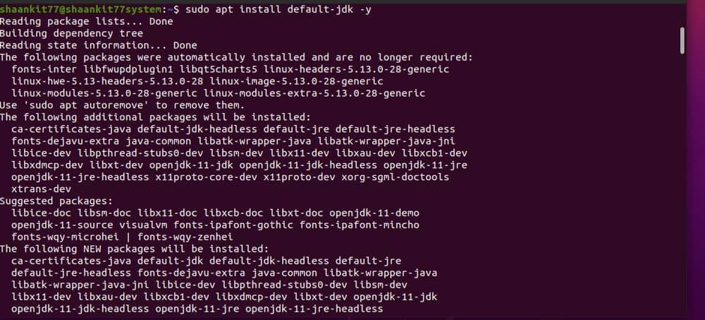 Cài đặt Java trên Ubuntu 20.04