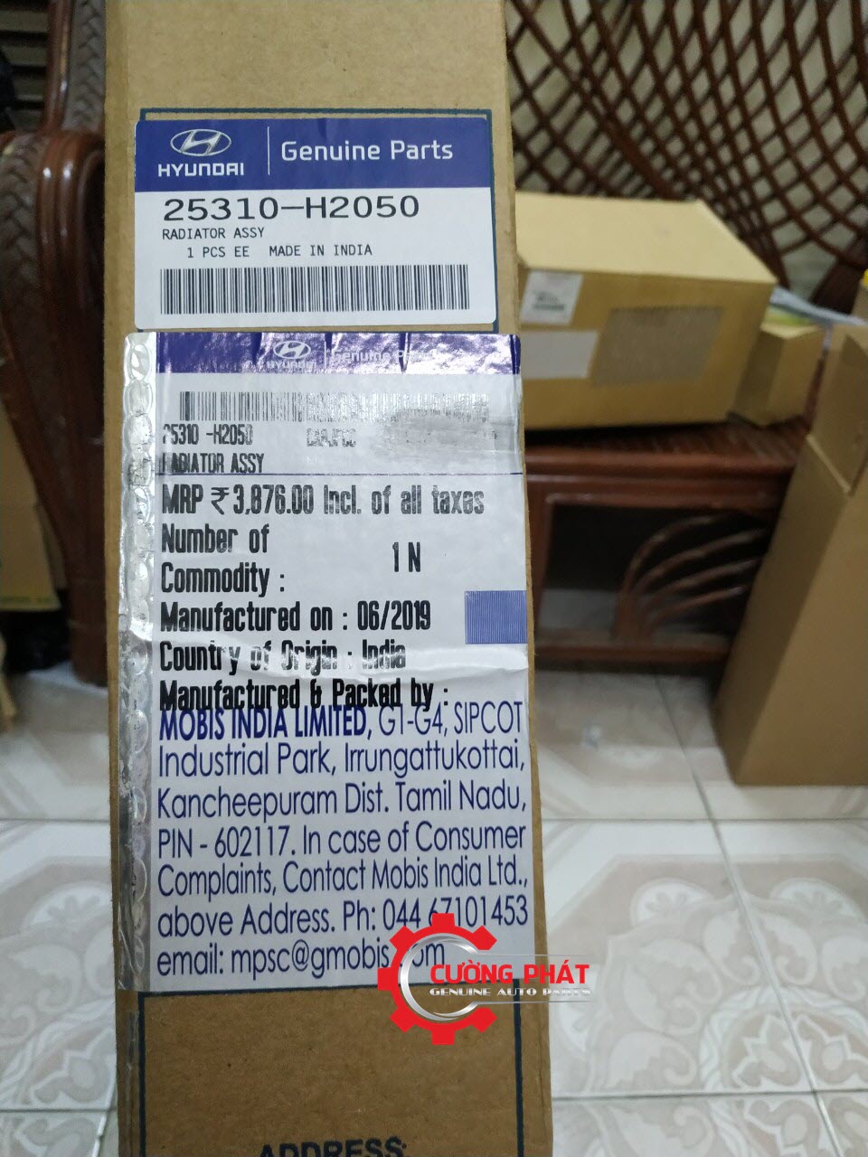 Ket-nuoc-AT-Hyundai-Accent Mã két nước Accent chính hãng 25310H2050