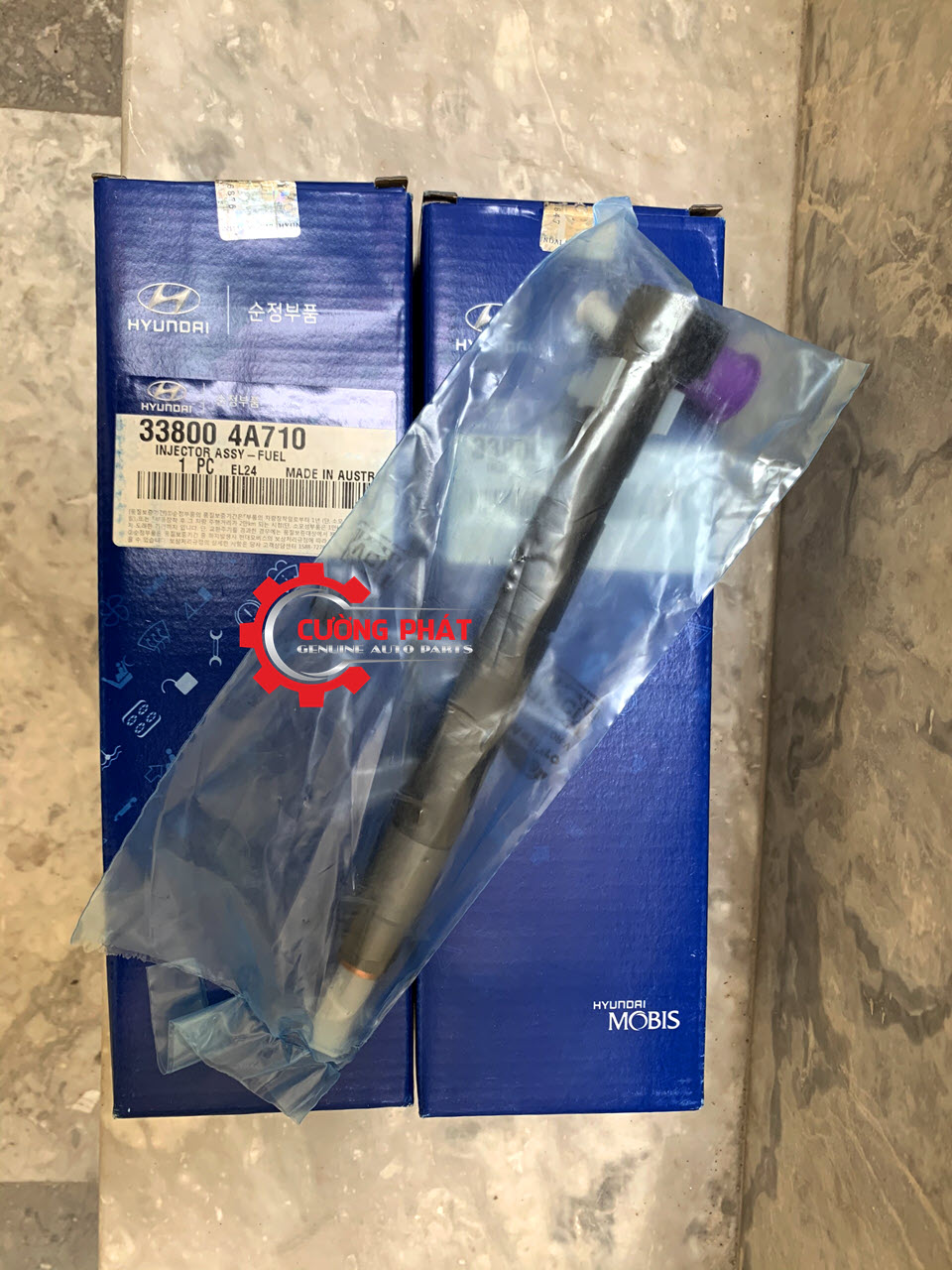 Kim-phun-dien-Kia-Bongo-3-338004A710(2) Hình ảnh kim phun Kia Bongo 3 chính hãng