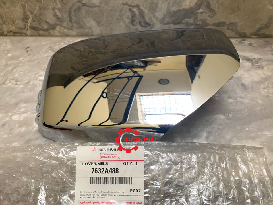 Op-guong-chieu-hau-Mitsubishi-Triton-Pajero-Sport-2010-ma-7632A488-khong-xi-nhan Mã ốp mạ gương chiếu hậu Triton, Pajero Sport 2010 chính hãng