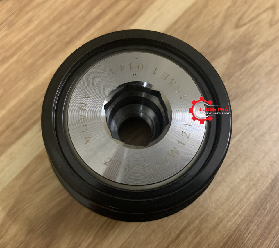 Puly-may-phat-Toyota-Camry-2-5-274150W120-274150W121(2) Chi tiết puly máy phát Camry 2.5 chính hãng