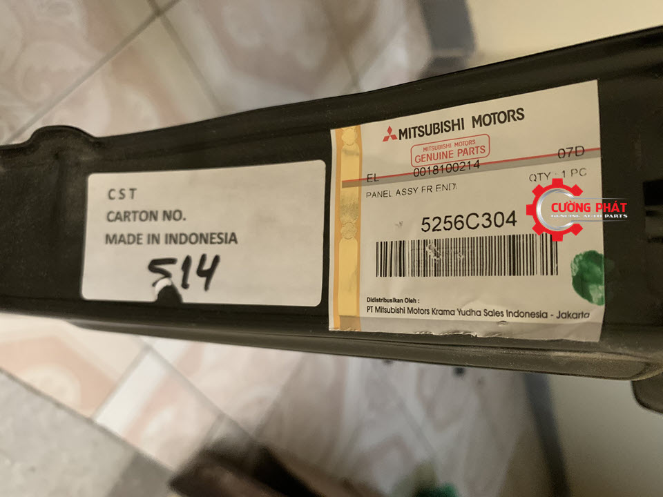 Khung-xuong-dau-xe-chu-U-Mitsubishi-Xpander-5256C304 (1) Mã khung xương đầu xe Xpander chính hãng