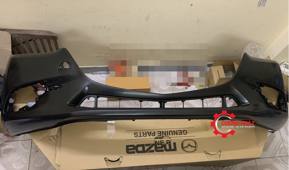 Hình ảnh ba đờ sốc trước Mazda 3 chính hãng