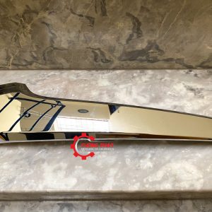 Hình ảnh nẹp mạ cản trước dưới Mitsubishi Pajero Sport 2021 chính hãng