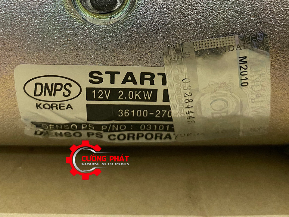 Cu-de-Hyundai-Santafe-2010-may-xang-3610027011 (4) Tem mã chi tiết củ đề Santafe chính hãng