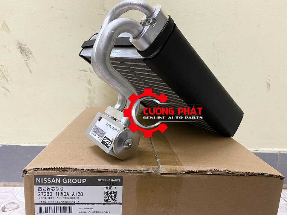 Dan-lanh-Nissan-Sunny-2013-2017-272801HM0A (2) Tem mã dàn lạnh Sunny 2013-2017 chính hãng