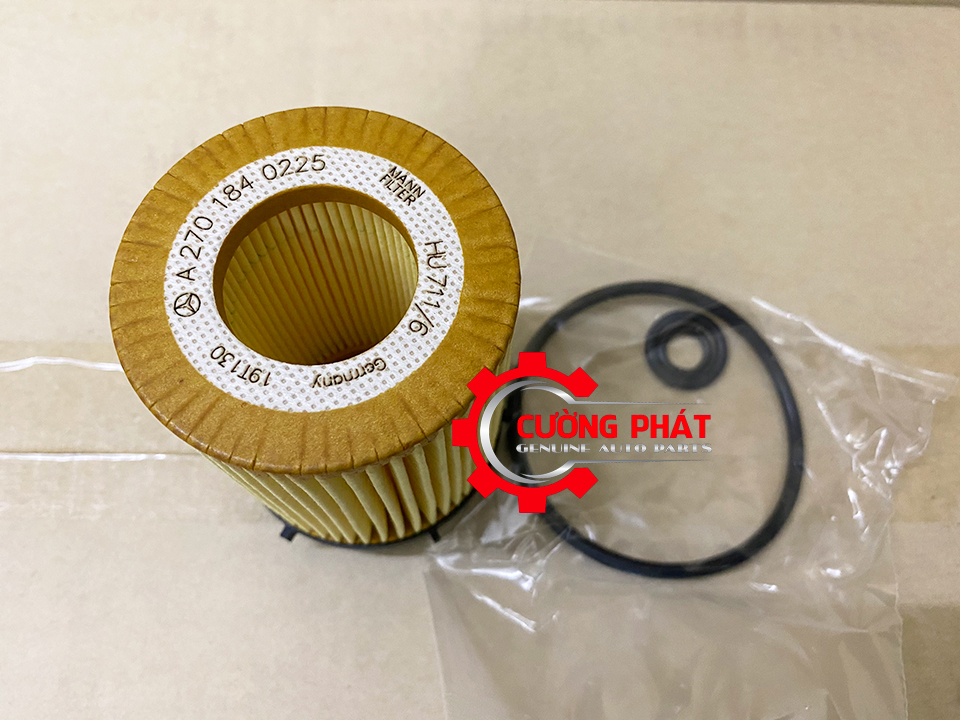Loc-dau-giay-Mercedesbenz-A2701800109 (2) Cận cảnh lọc dầu giấy Mercedes-Benz