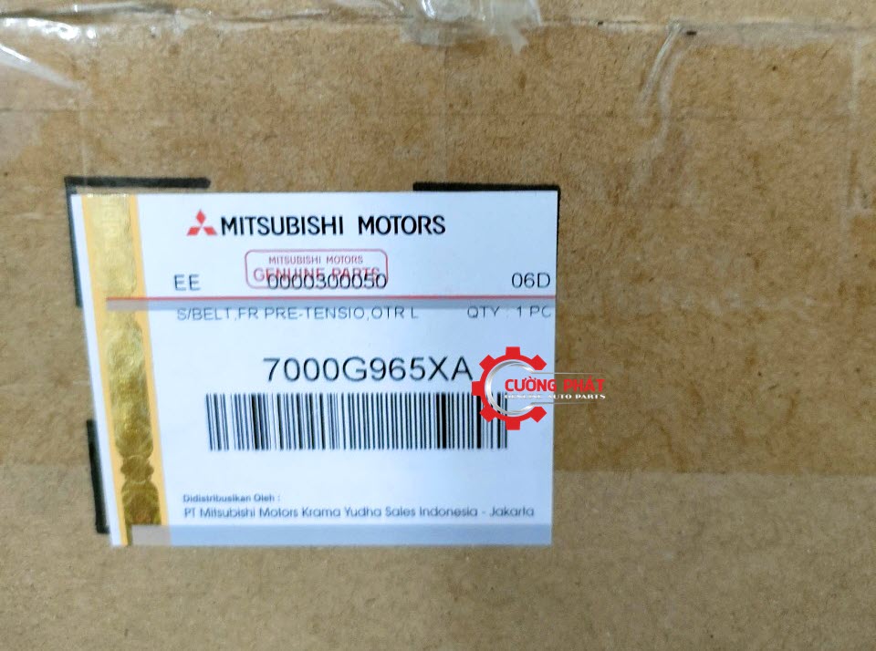 Day-dai-an-toan-Mitsubishi-Xpander-Xpander-Cross-7000G964XA-7000G965XA (1) Mã dây đai an toàn Xpander, Xpander Cross chính hãng