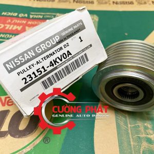 Hình ảnh puly máy phát Nissan Navara 2012 chính hãng