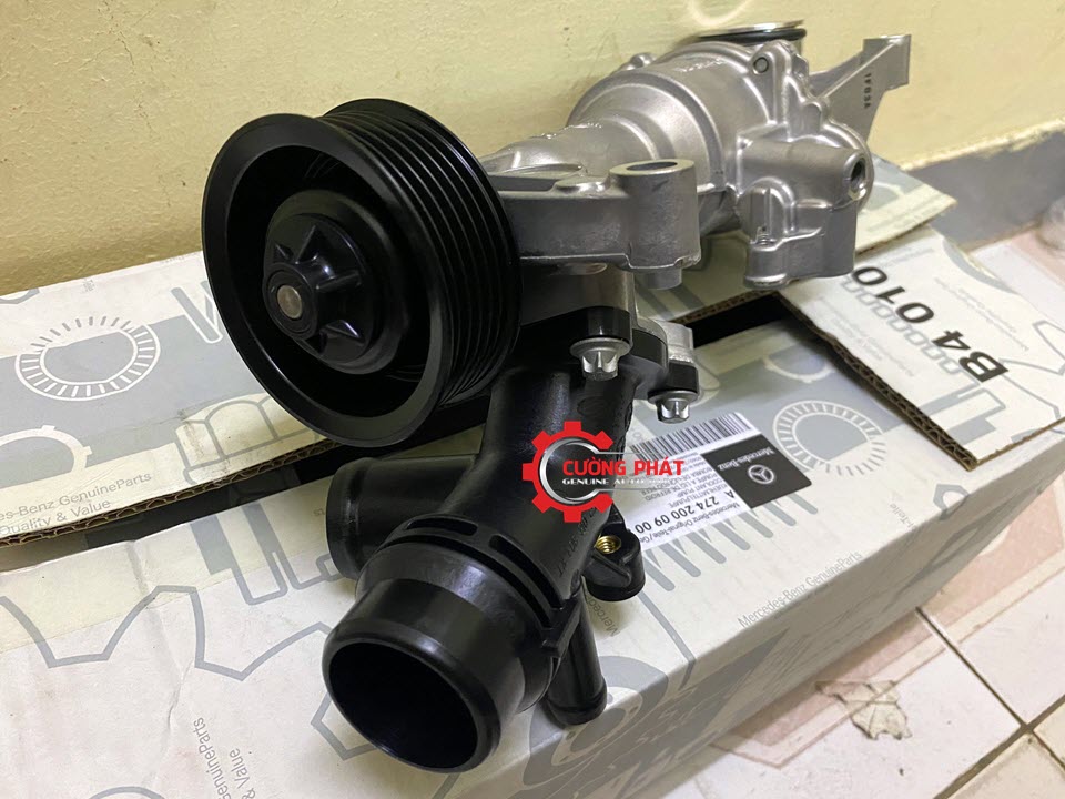 Bom-nuoc-dong-co-Mercedes-Benz-E300-GLC300-A2742000900 (5) Chi tiết bơm nước động cơ Merc E300, GLC300 chính hãng