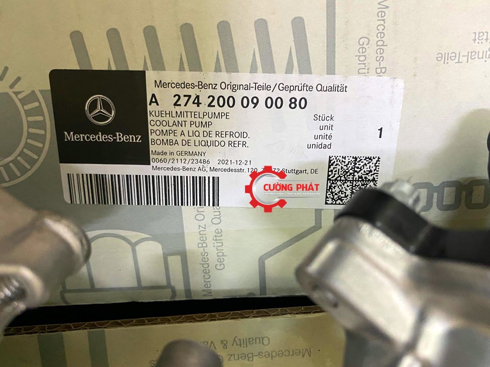 Bom-nuoc-dong-co-Mercedes-Benz-E300-GLC300-A2742000900 (6) Mã bơm nước động cơ Merc E300, GLC300 chính hãng