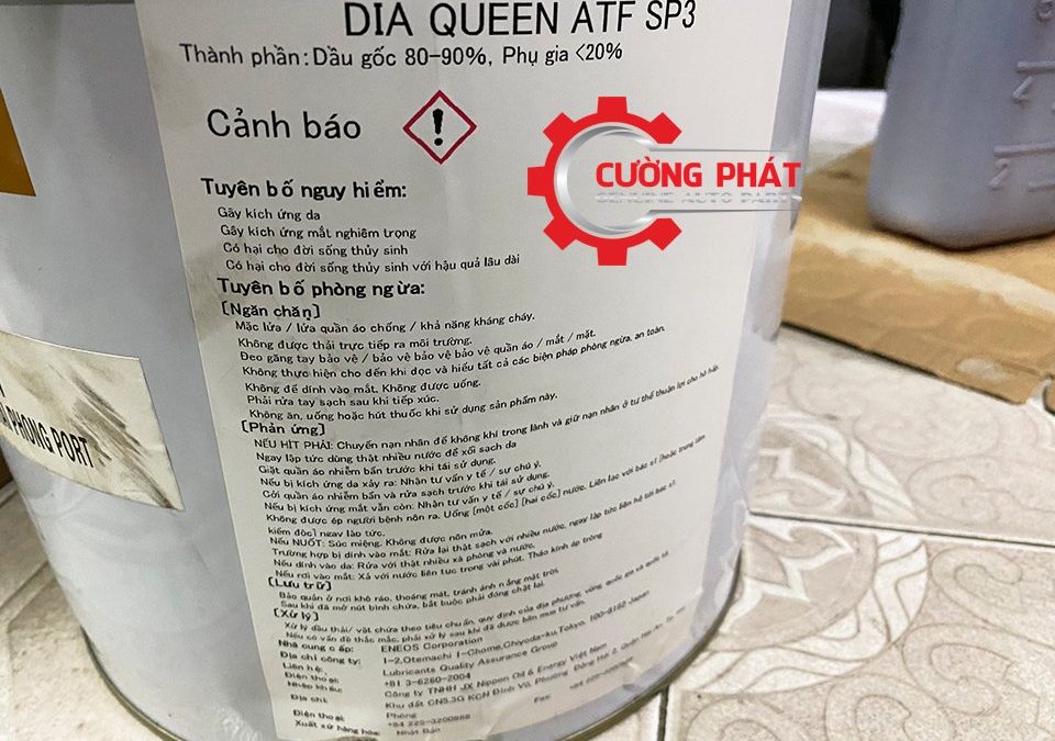 Chi tiết dầu hộp số SP III chính hãng
