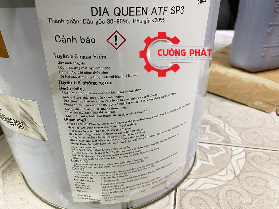 Chi tiết dầu hộp số SP III chính hãng