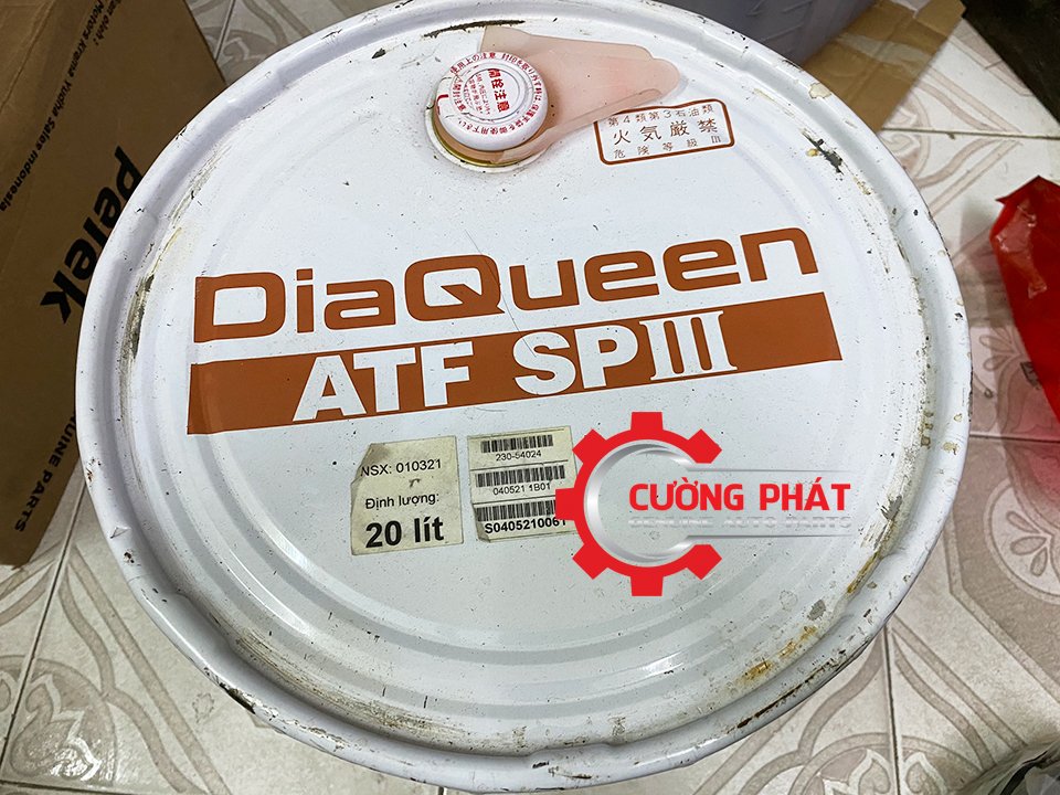 Dau-hop-so-Mitsubishi-SPIII (3) Cận cảnh thùng dầu hộp số SP III chính hãng