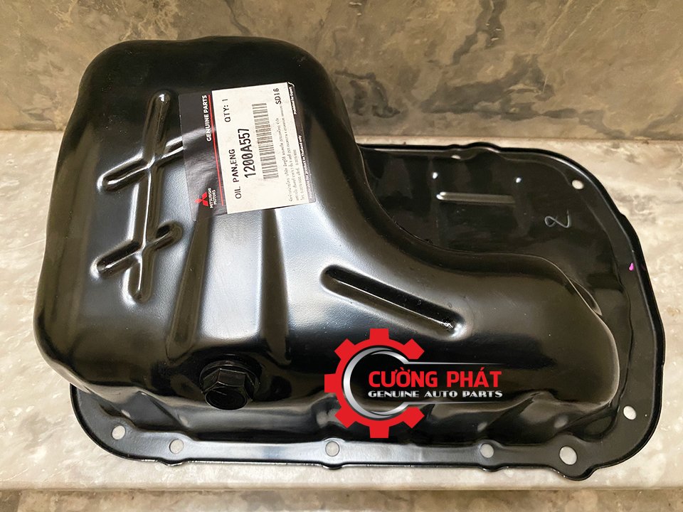 Day-cacte-nhot-Mitsubishi-Attrage-Mirage-1200A557 (2) Cận cảnh đáy các te Attrage, Mirage chính hãng