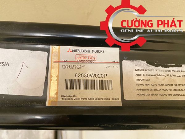 Tem mã xương đỡ cản trước Xpander 2022 chính hãng
