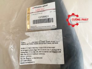 Chi tiết tem mã ống nước dưới vào két nước Xpander chính hãng