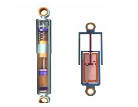 Cấu tạo giảm xóc ô tô loại 2 ống