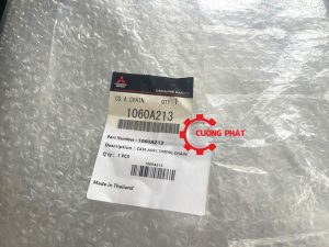 Chi tiết tem mã bơm dầu Outlander chính hãng