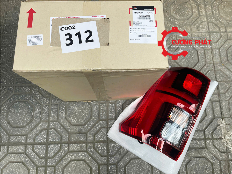 Chi tiết team mã đèn hậu Triton led 2025 chính hãng