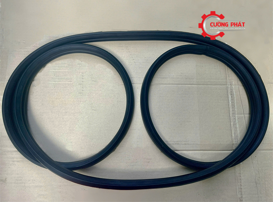 Góc chụp cận cảnh gioăng cửa hậu Attrage, Mirage 2014-2025 chính hãng