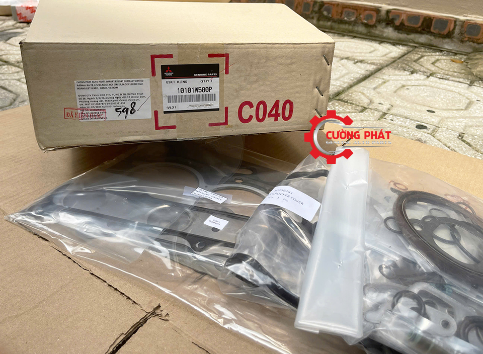 Chi tiết tem mã bộ gioăng đại tu Triton, Sport 4N15