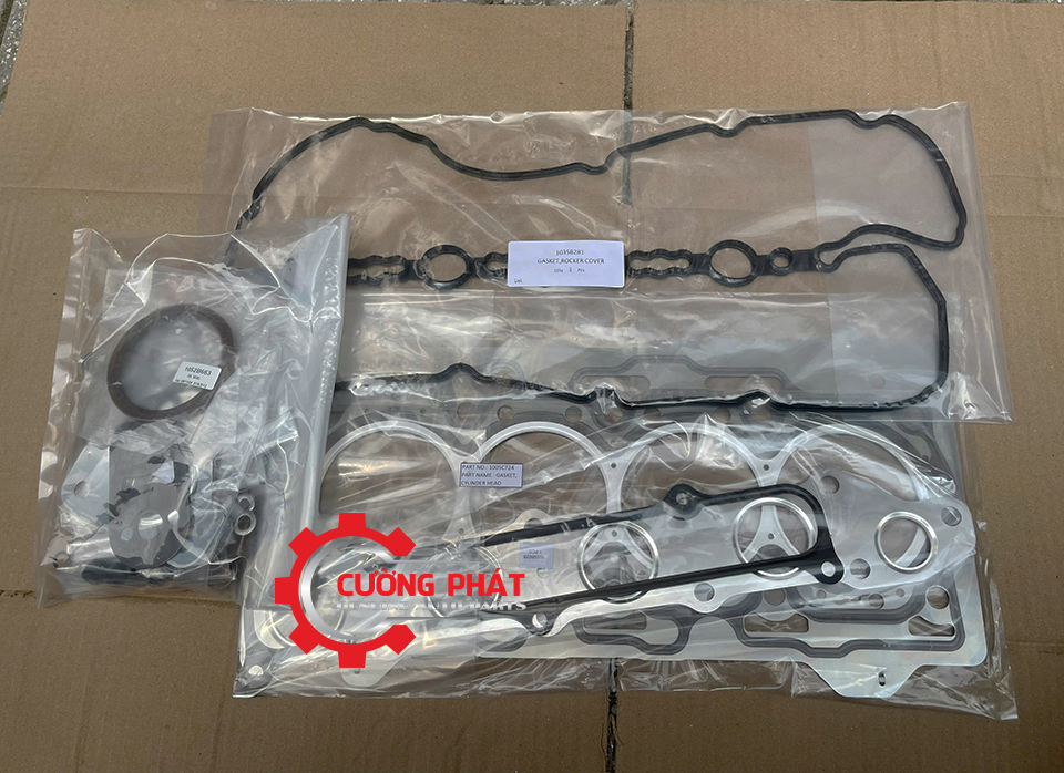 Góc chụp cận cảnh gioăng bộ đại tu Triton 2019-2024, Sport 2018-2024 chính hãng